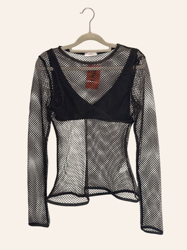 Blusa de Tela Manga Longa Geovana