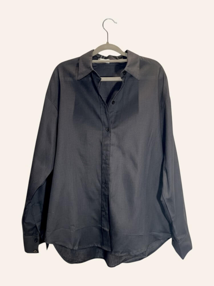 Camisa Karina Oversized Viscolinho