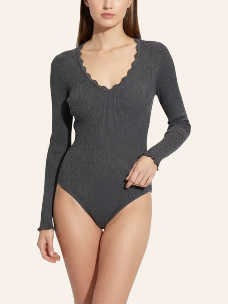 Body Canelado Barbara