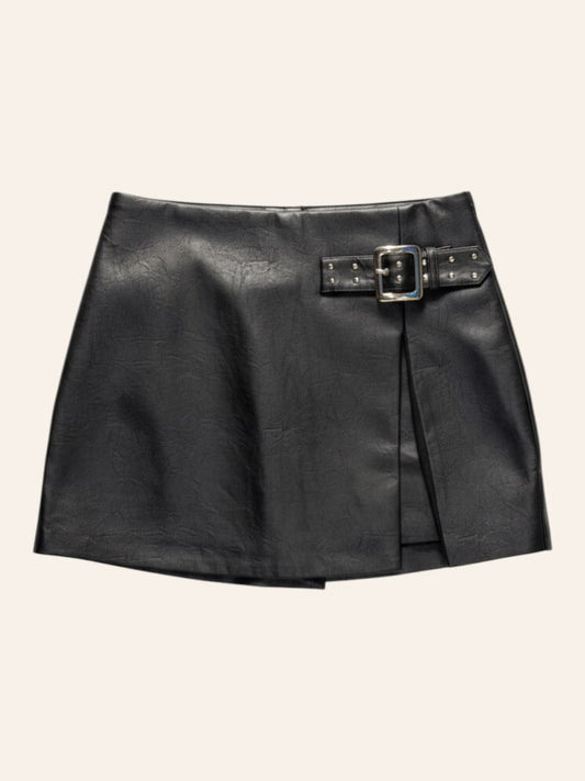 Short saia Eliza (couro)