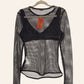Blusa de Tela Manga Longa Geovana