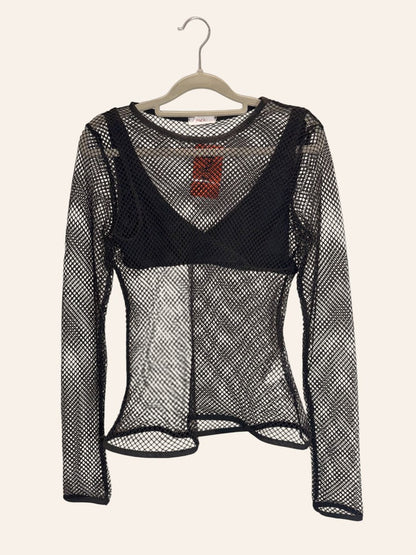 Blusa de Tela Manga Longa Geovana
