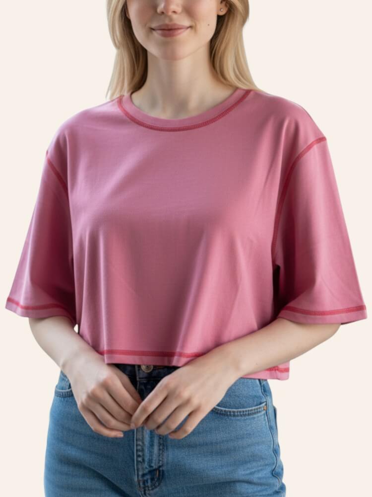 Cropped Oversized Lily