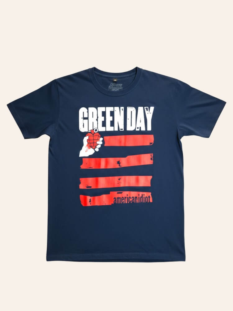 Camiseta American Idiot Green Day
