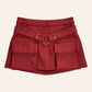 Short Saia Veludo