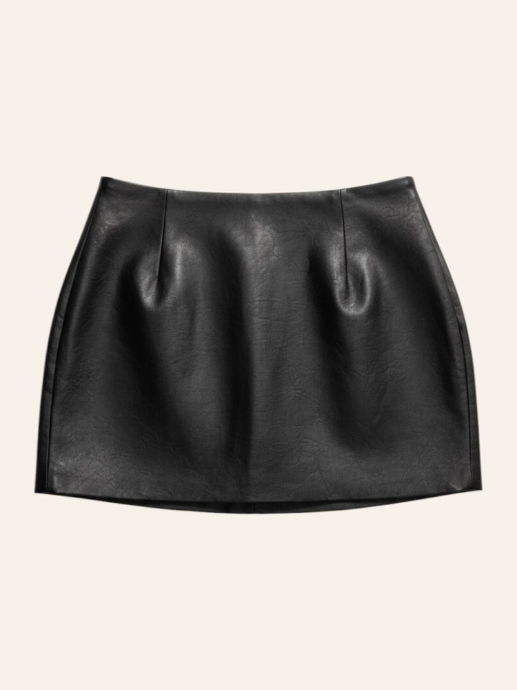 Short saia Eliza (couro)