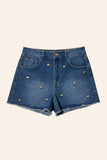 Short Jeans Corações
