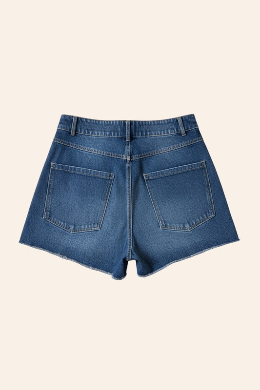 Short Jeans Corações