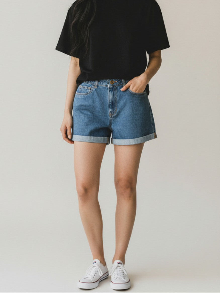 Short Mom Jeans Tereza